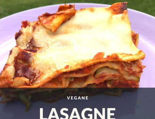 Rezept: vegane Lasagne